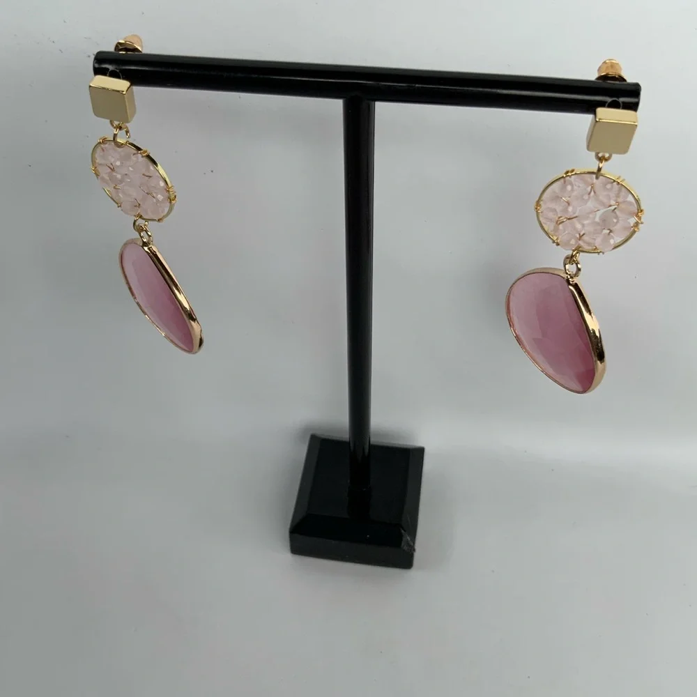 Panacea Crystal Drop Earrings - Picture 4 of 10